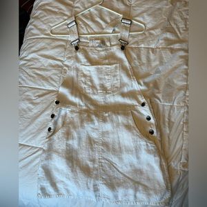 Milly White Overall Dress